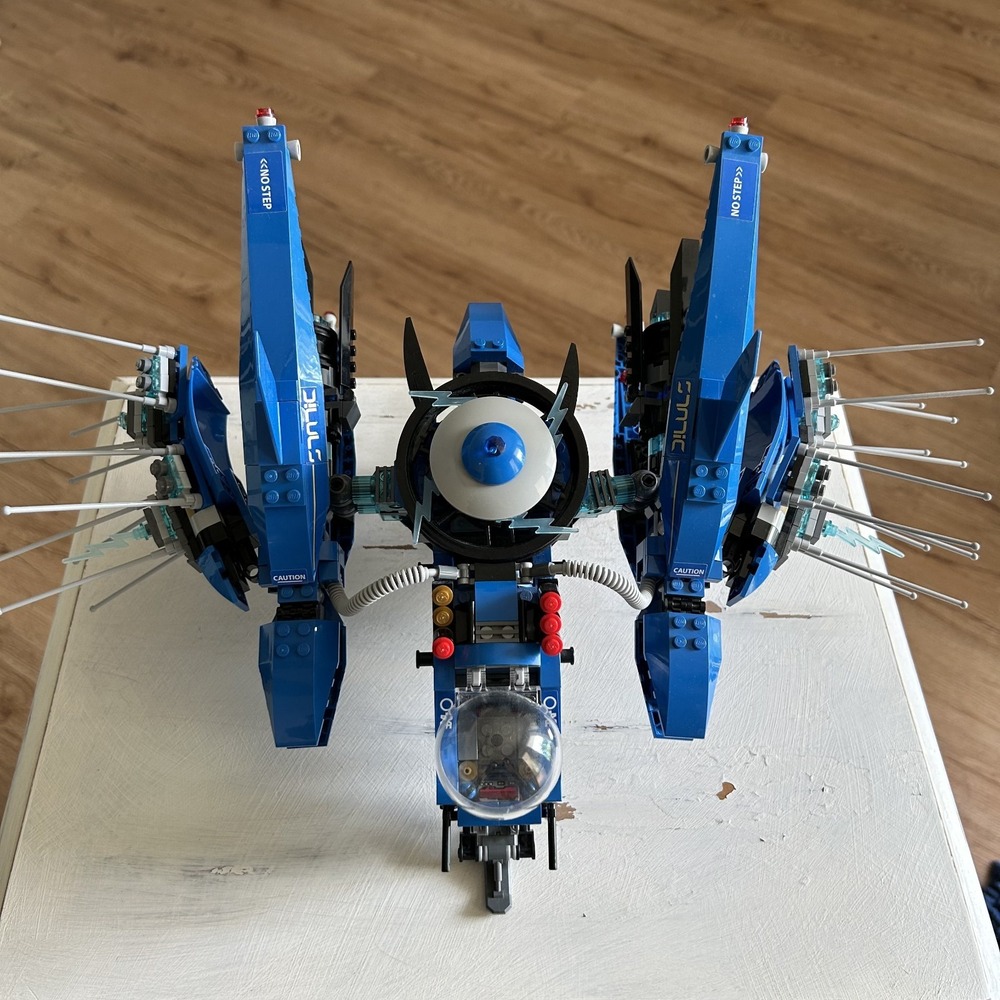 LEGO Ninjago Movie Jay's Lightning Jet (70614) Jet and Manual 2017 Release